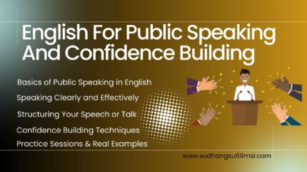 English For Public Speaking and Confidence Building